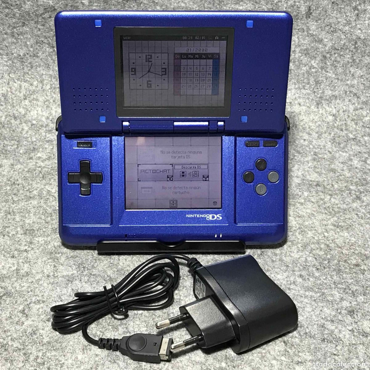 Videojuegos y consolas: CONSOLA NINTENDO DS FAT POKEMON KYOGRE CARCASA NUEVA+AC