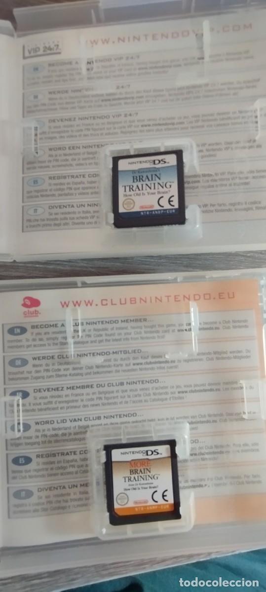 Videojuegos y consolas: Juegos nintendo DS Brain training + M&aacute;s brain training - Foto 4