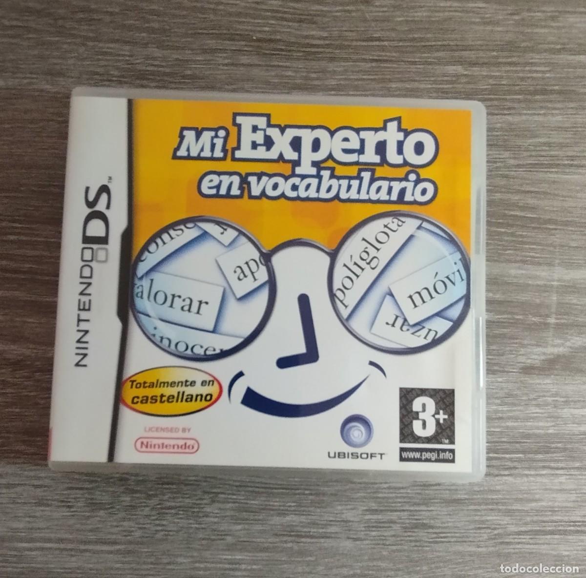 Videojuegos y consolas: Mi Experto en Vocabulario Nintendo DS completo &ndash; Caja + Manual &ndash; Espa&ntilde;ol