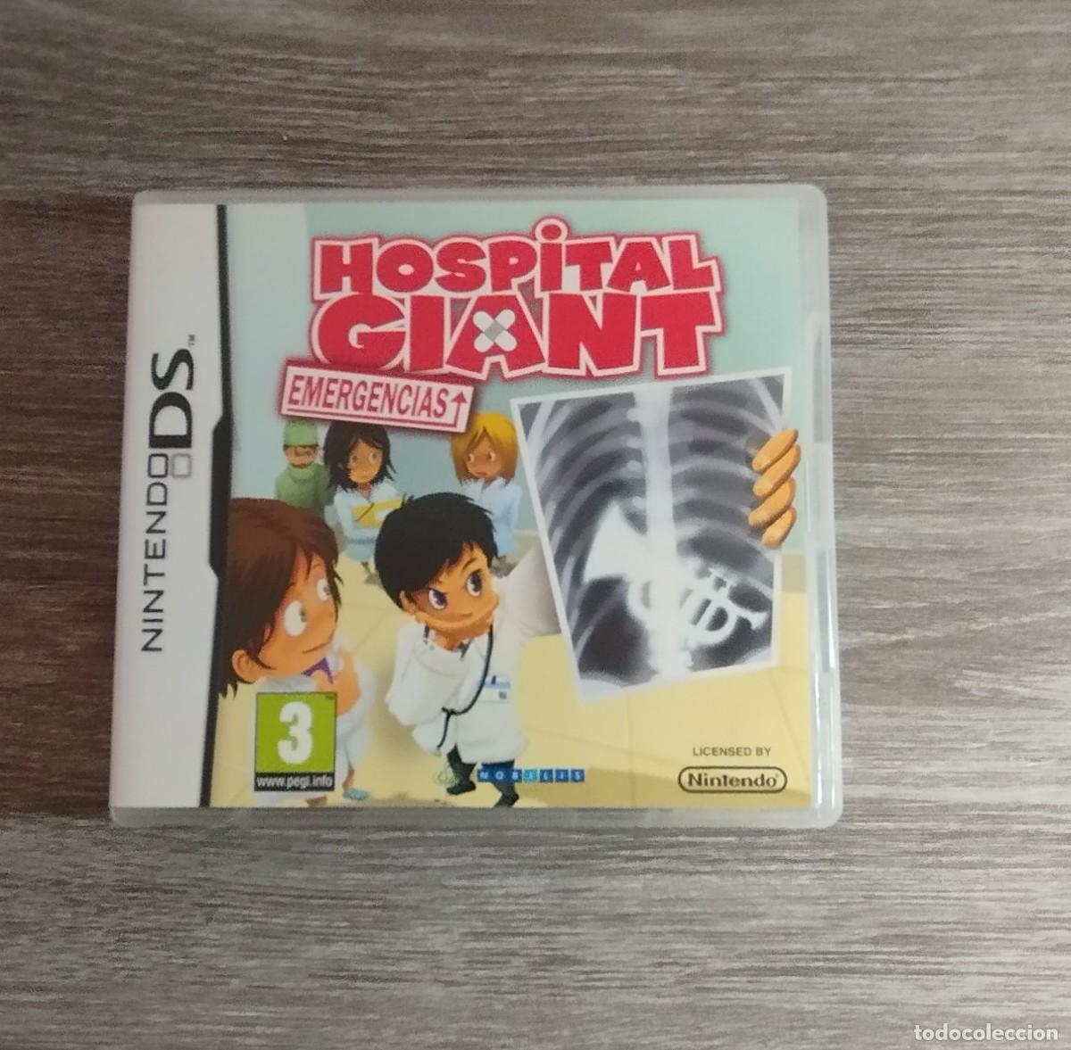 Videojuegos y consolas: Hospital Giant Emergencias Nintendo DS completo &ndash; Caja + Manual &ndash; Espa&ntilde;ol