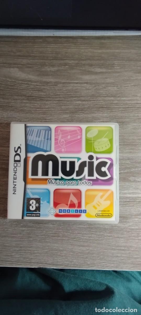 Videojuegos y consolas: Music M&uacute;sica para todos Nintendo DS completo &ndash; Caja + Manual &ndash; Espa&ntilde;ol