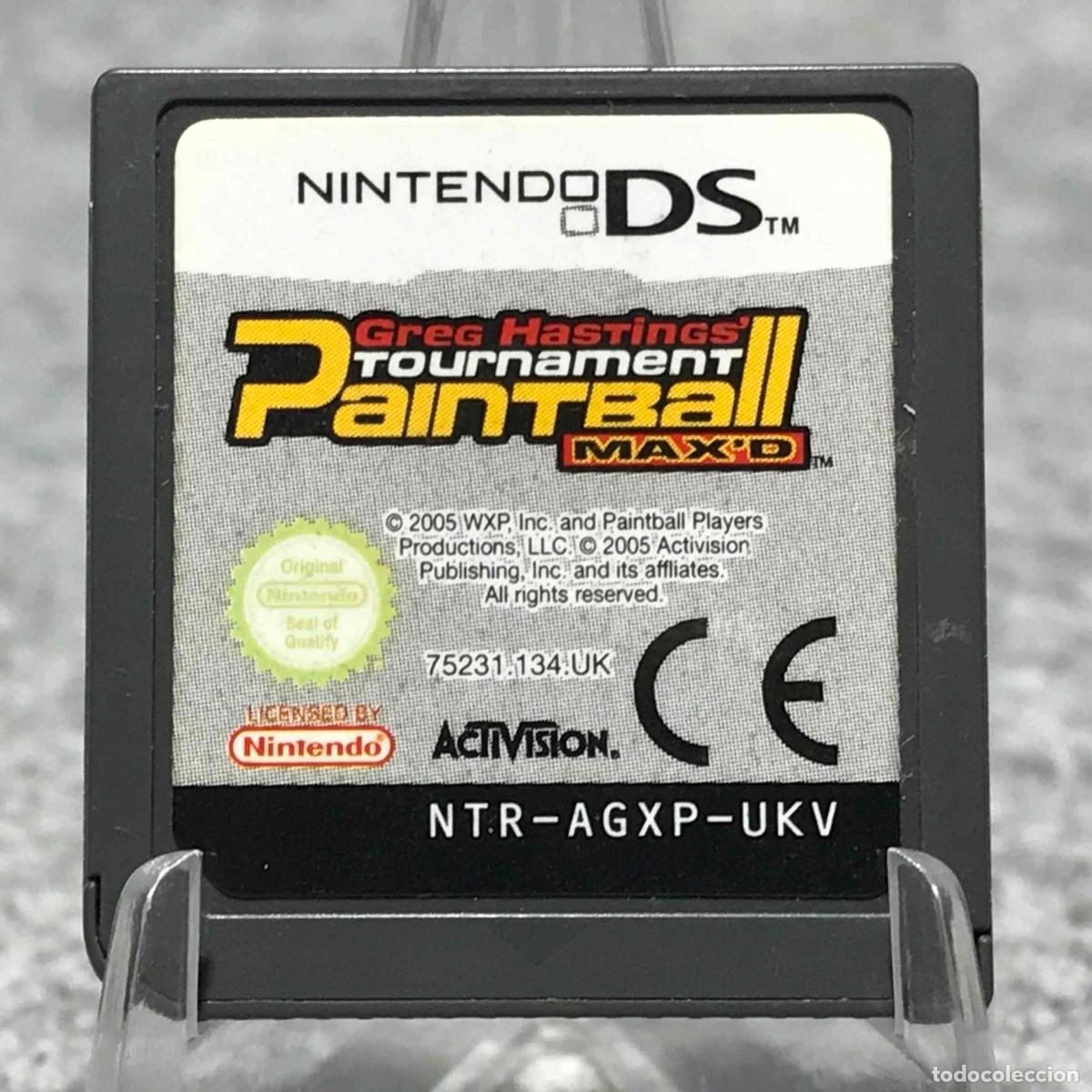Videojuegos y consolas: GREG HASTING TOURNAMENT PAINTBALL MAX D NINTENDO DS