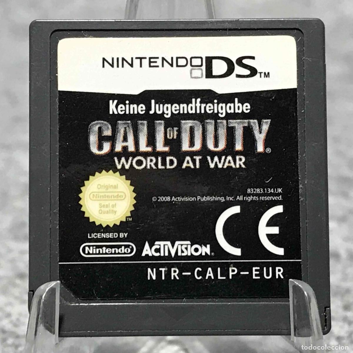 Videojuegos y consolas: CALL OF DUTY WORLD AT WAR NINTENDO DS