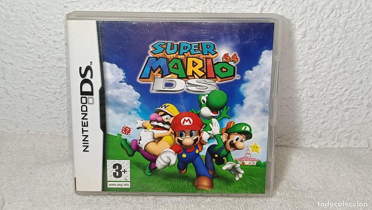 Videojuegos y consolas: NINTENDO DS : ANTIGUO JUEGO SUPER MARIO 64 DS COMPLETO CON CAJA Y MANUALES 2004