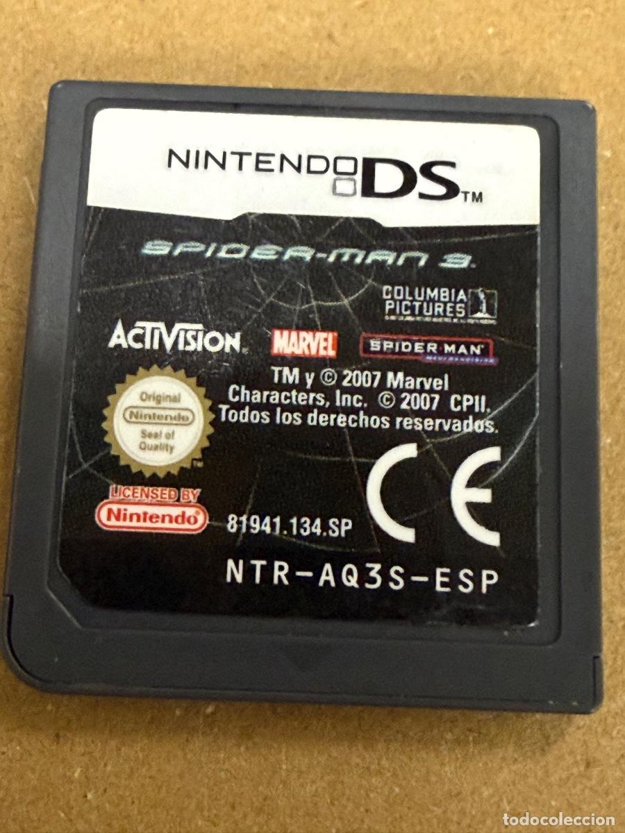 Videojuegos y consolas: SPIDERMAN 3, Juego, cartucho, videojuego, NINTENDO DS