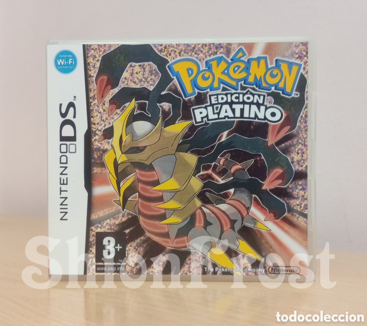Videojuegos y consolas: Caja Pok&eacute;mon Edici&oacute;n Platino - Repro - (Nintendo DS)
