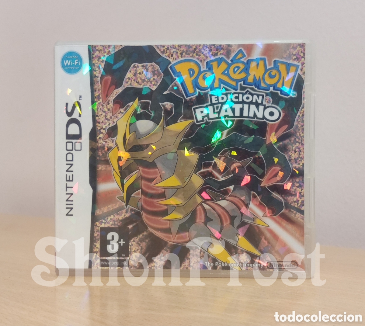 Videojuegos y consolas: Caja TRI&Aacute;NGULOS Pok&eacute;mon Edici&oacute;n Platino - Repro - (Nintendo DS)
