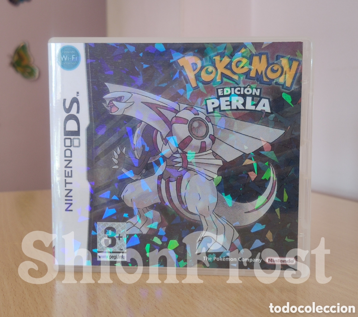 Videojuegos y consolas: Caja TRI&Aacute;NGULOS Pok&eacute;mon Edici&oacute;n Perla - Repro - (Nintendo DS)