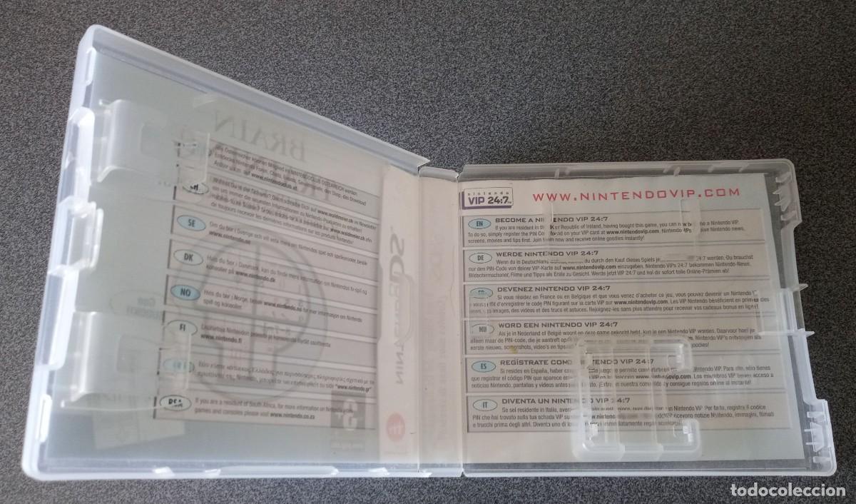 Videojuegos y consolas: Caja Vac&iacute;a Brain Training Nintendo DS - Foto 3
