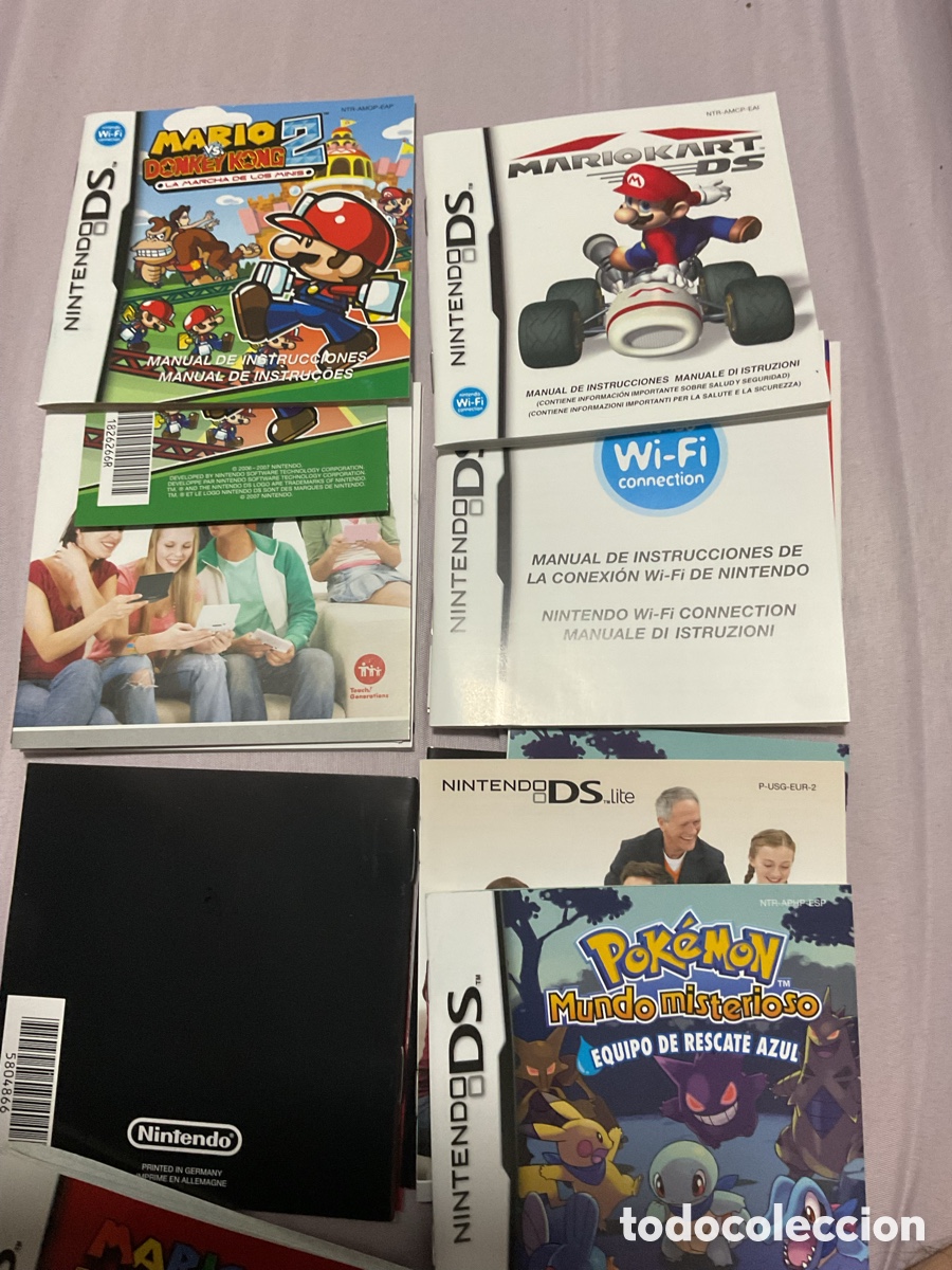 Videojuegos y consolas: 4 manuales de Nintendo Ds - Foto 3