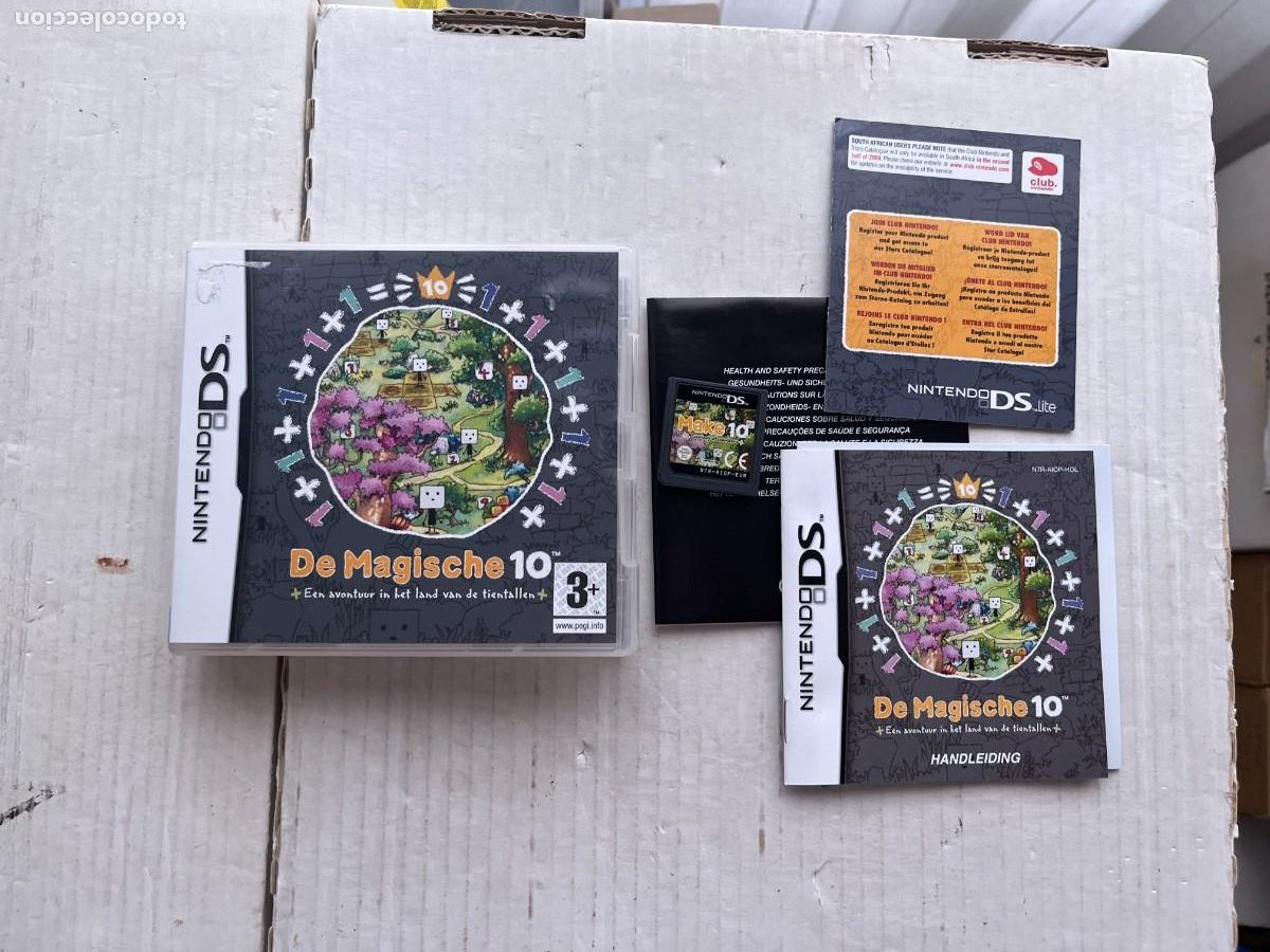 Videojuegos y consolas: DE MAGISCHE 10 EEN AVONTUUR IN HET LAND VAN DE TIENTALLEN - NINTENDO DS NDS KREATEN
