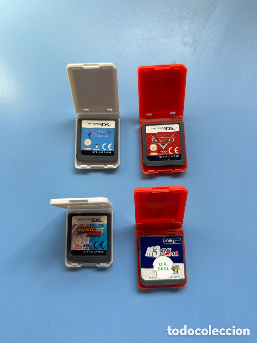 Videojuegos y consolas: Lote 4 juegos Nintendo DS