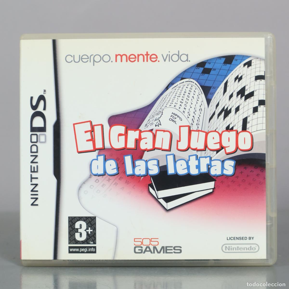 Videojuegos y consolas: NINTENDO DS El Gran Juego de las Letras - 505 Games