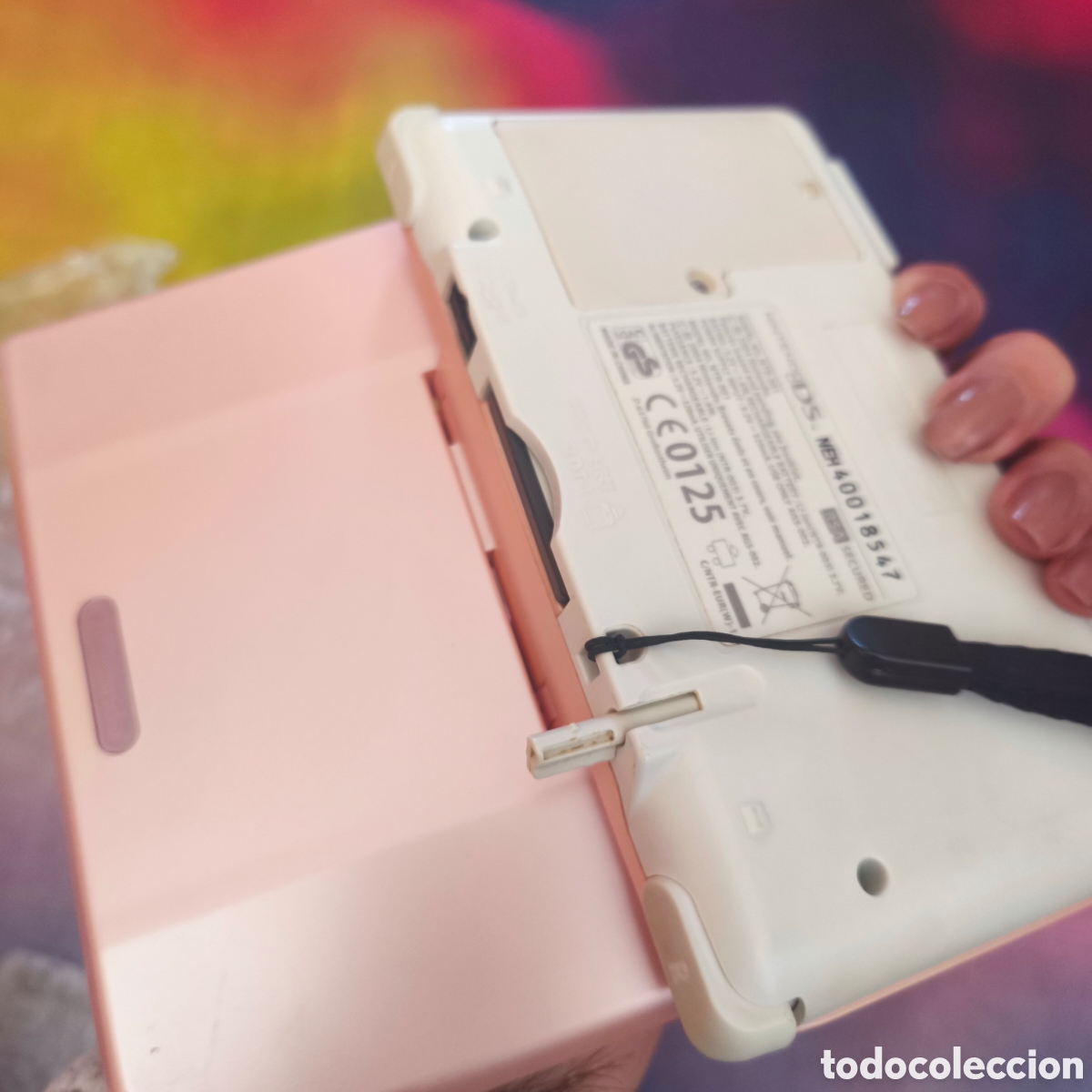 Videojuegos y consolas: Nintendo DS Fat Rosa + Caja + 3 Juegos - Foto 8