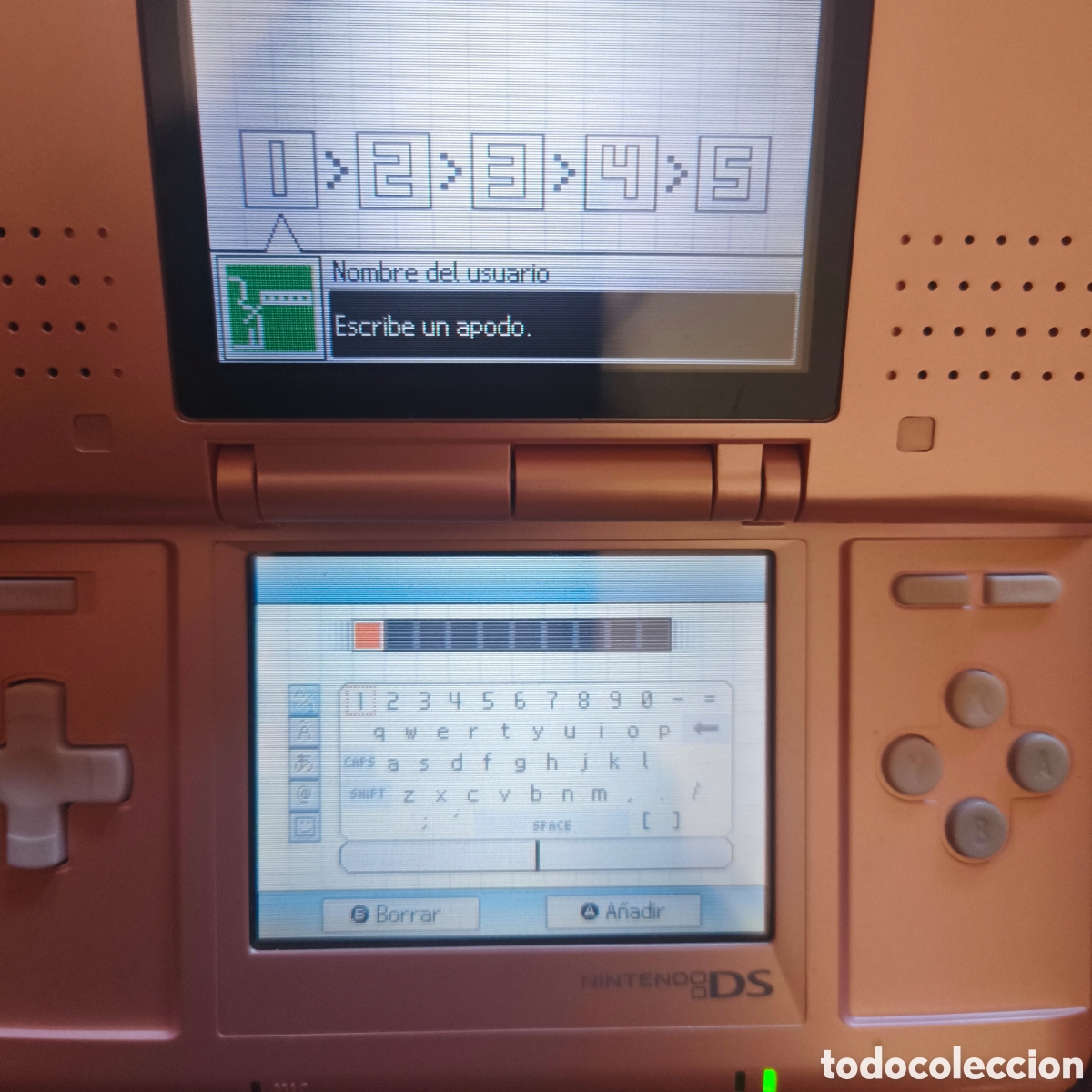 Videojuegos y consolas: Nintendo DS Fat Rosa + Caja + 3 Juegos - Foto 13