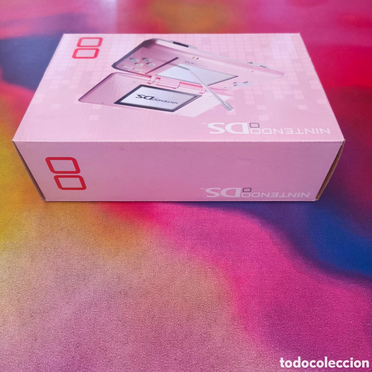 Videojuegos y consolas: Nintendo DS Fat Rosa + Caja + 3 Juegos - Foto 16