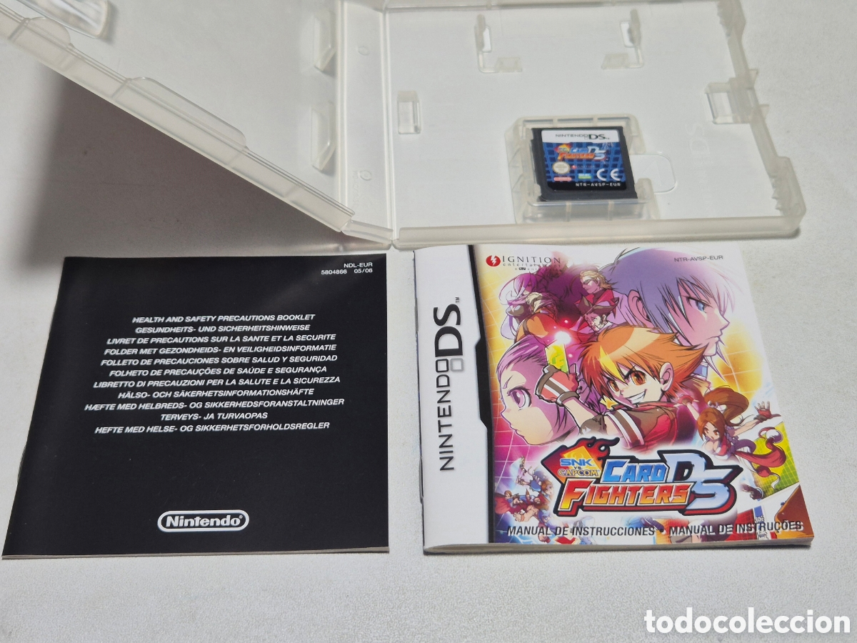 Videojuegos y consolas: Snk vs Capcom Card Fighters Ds - Foto 5