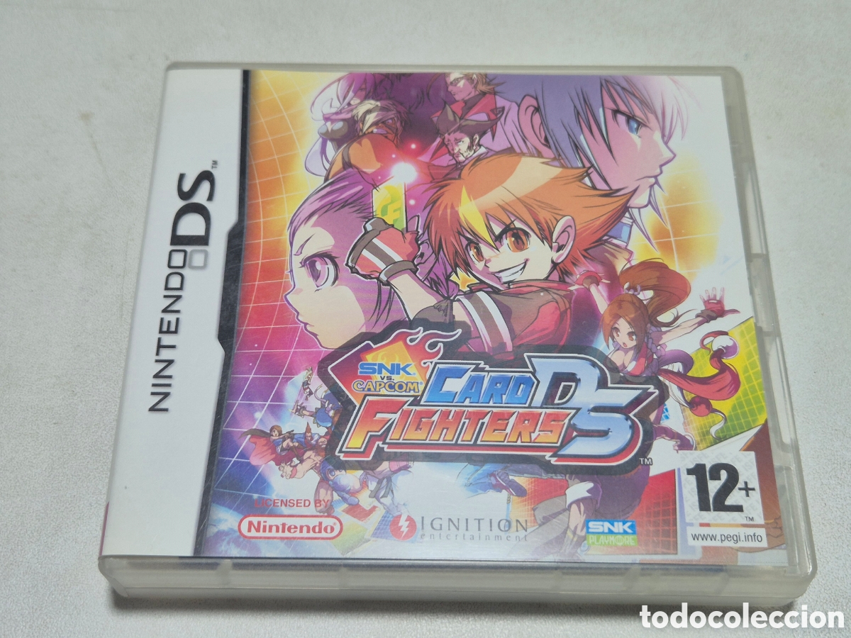 Videojuegos y consolas: Snk vs Capcom Card Fighters Ds - Foto 1