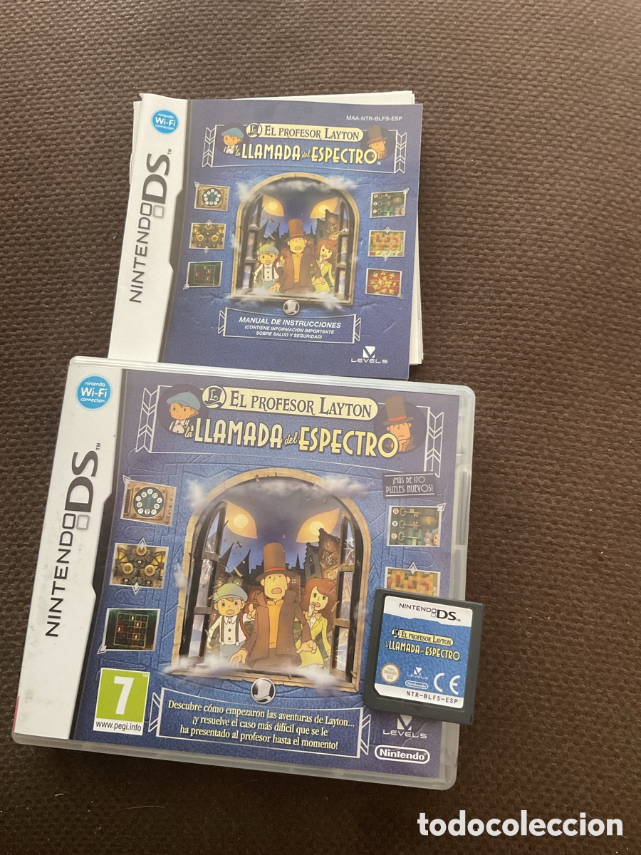 Videojuegos y consolas: Juego de Nintendo Ds El Profesor Layton y la llamada del Espectro