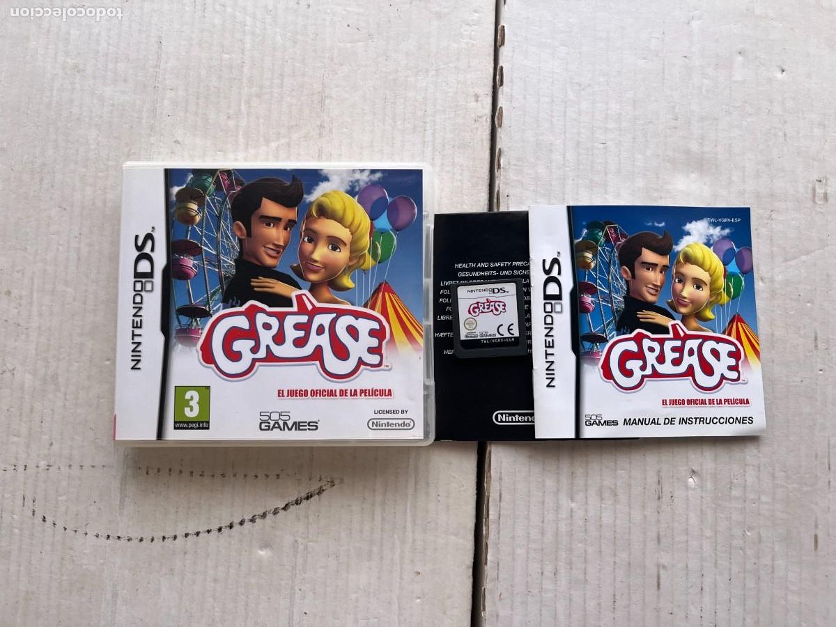 Videojuegos y consolas: GREASE EL JUEGO OFICIAL DE LA PELICULA - NINTENDO DS NDS KREATEN