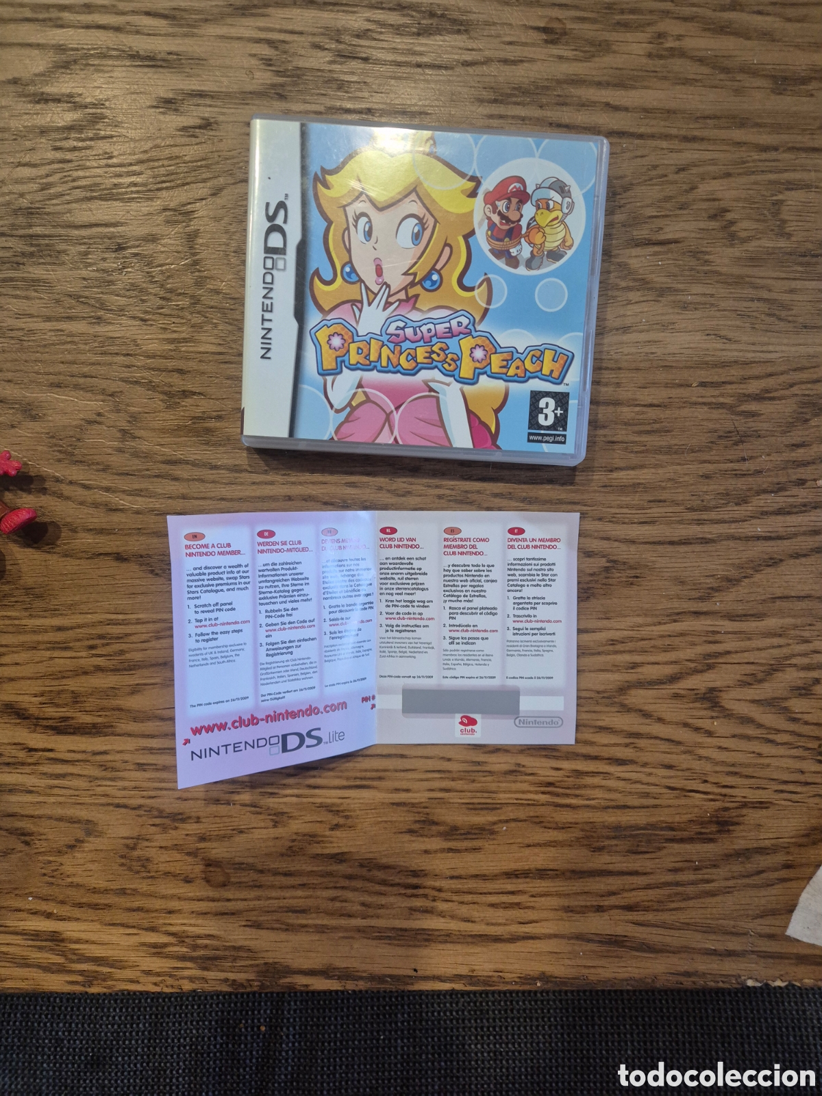 Videojuegos y consolas: nintendo ds caja vacia super princess peach