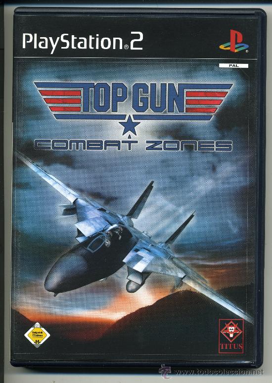 Videojuegos y Consolas: PLAY STATION 2 -TOP GUN COMBAT ZONES- CON MANUAL - - Foto 1 - 30653154