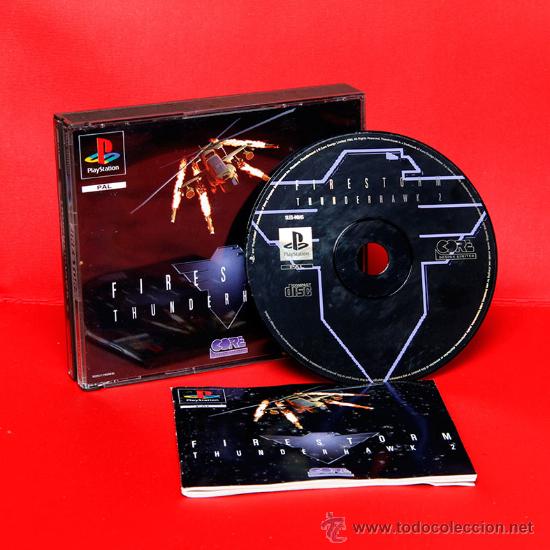 Videojuegos y consolas: Firestorm Thunderhawk 2 PS1 Videojuego PAL - Foto 1