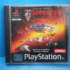 Videojuegos y Consolas: JUEGO PS1 PLAYSTATION 1 STAR TREK INVASION. Lote 42978389