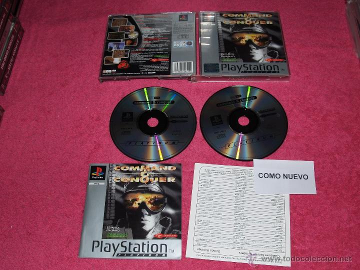 Videojuegos y consolas: PLAYSTATION 1 PSX PS1 COMMAND & CONQUER COMPLETO VERSI&Oacute;N PAL ESPA&Ntilde;A - Foto 1