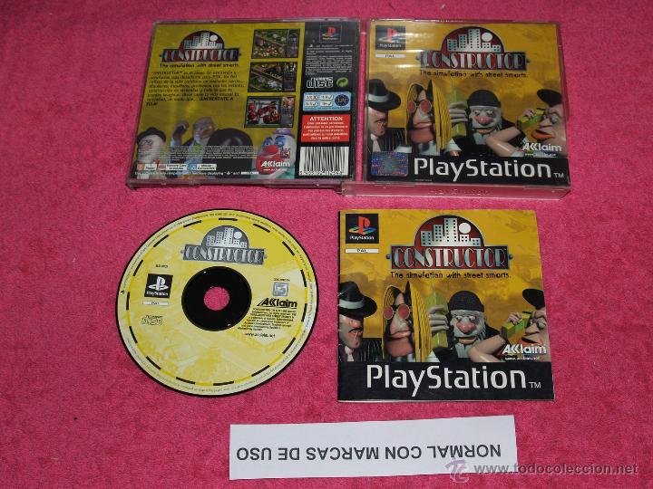 Videojuegos y consolas: PLAYSTATION 1 PSX PS1 CONSTRUCTOR COMPLETO VERSION PAL ESPA&Ntilde;A - Foto 1