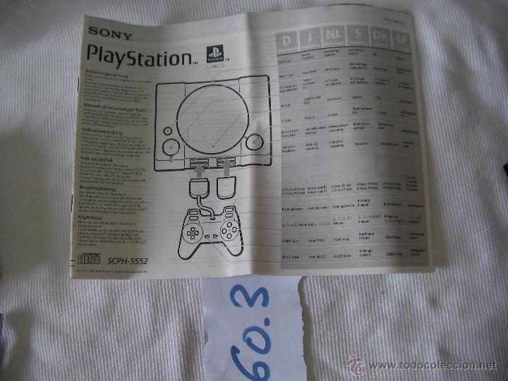 Videojuegos y consolas: DOCUMENTACION PLAYSTATION - Foto 1