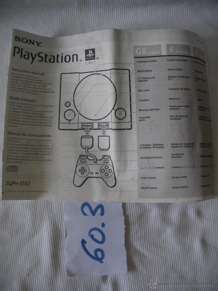 Videojuegos y consolas: DOCUMENTACION PLAYSTATION - Foto 1