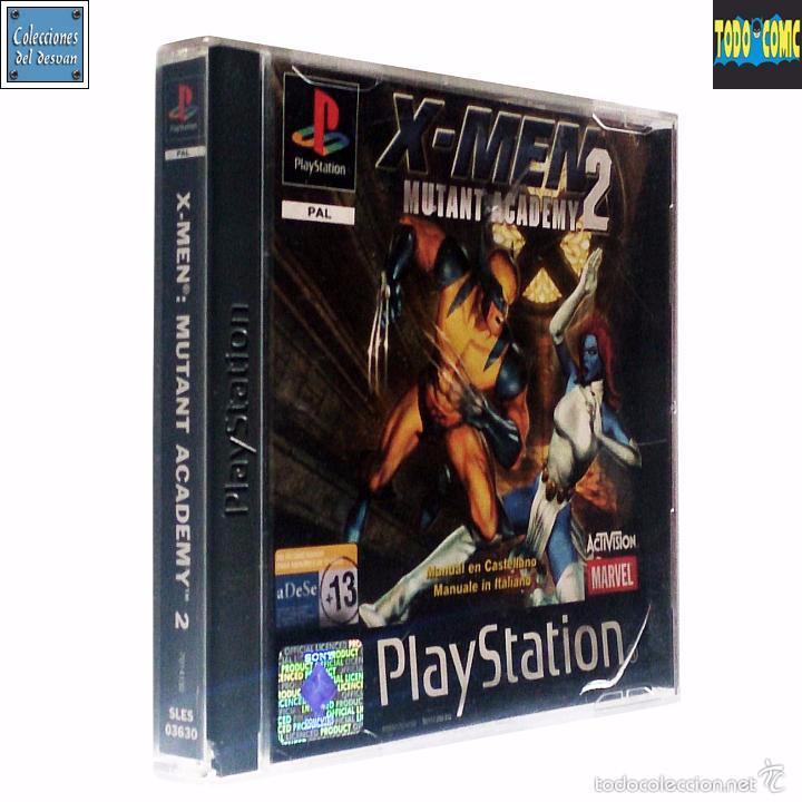 Videojuegos y Consolas: X-Men / Mutant Academy 2 / Juego PlayStation Play Station / PAL / Marvel Activision 2001 - Foto 1 - 60418135
