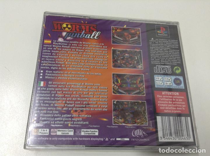 Videojuegos y consolas: WORMS PINBALL - Foto 2