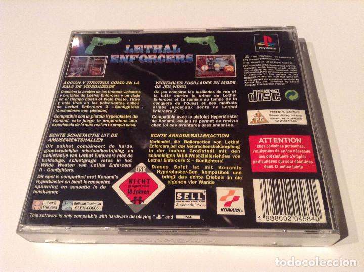 Videojuegos y consolas: LETHAL ENFORCERS + LETHAL ENFORCES II GUN FIGHTERS - Foto 2