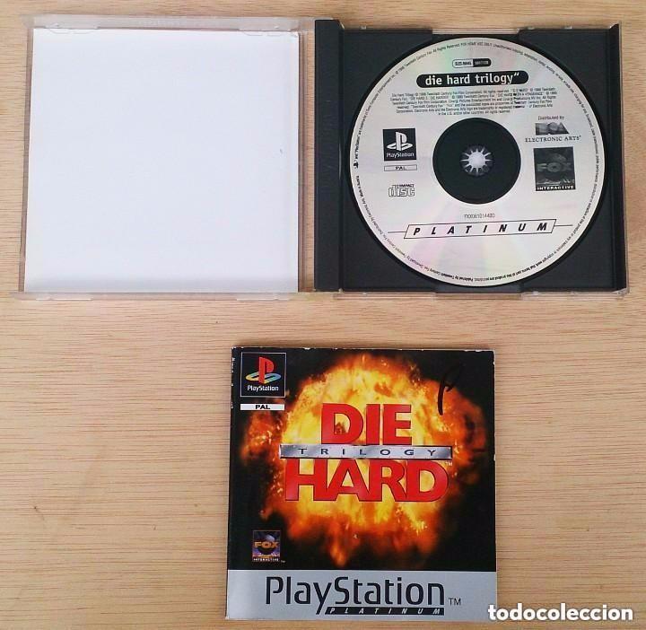 Videojuegos y Consolas: Die Hard Trilogy / Juego PlayStation Play Station PSone / PAL / Fox Electronic Arts 1996 - Foto 3 - 98724639