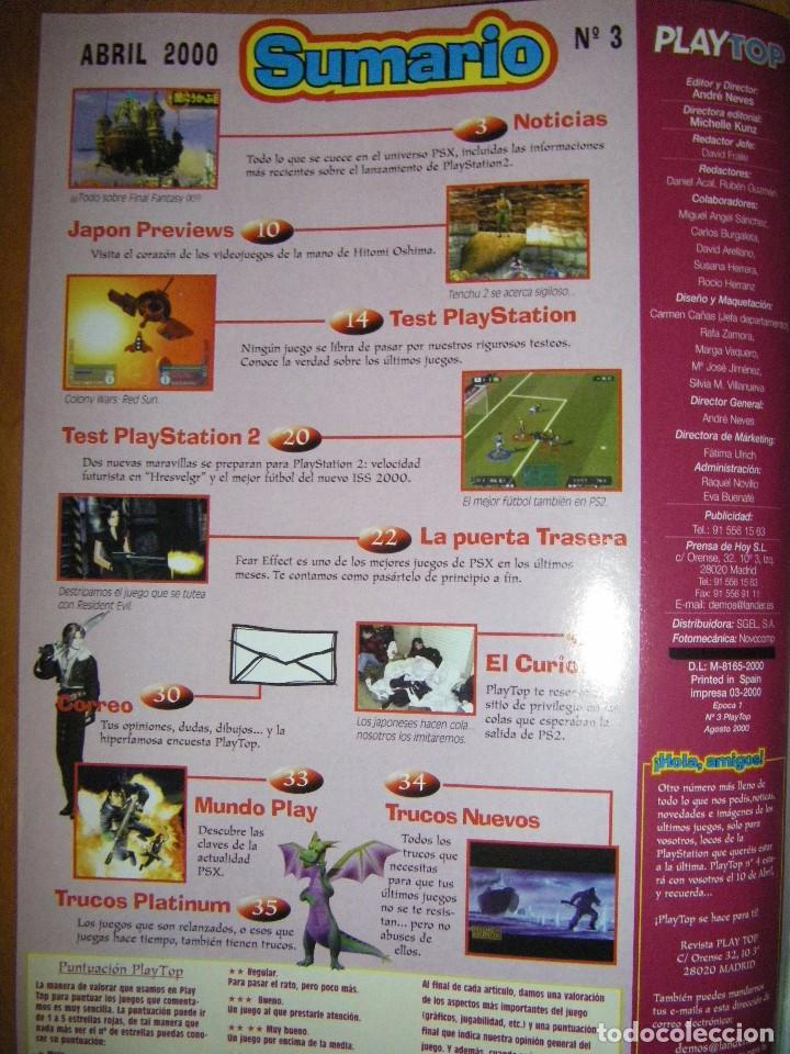 Videojuegos y consolas: Playtop n&ordm;3 Abril 2000 - Foto 4