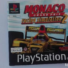 NOTICE PS1 PlayStation 1 : Monaco Grand Prix Racing NOTICE PS1 PlayStation 1 : Monaco Grand Prix Racing