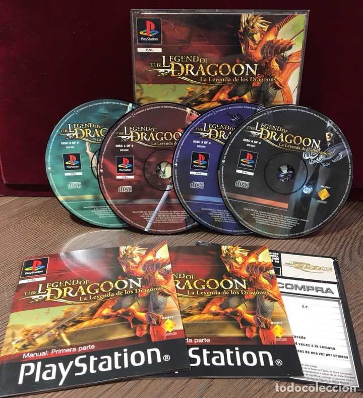 Juego Playstation 1 The Legend Of Dragoon Vendido En Venta Directa
