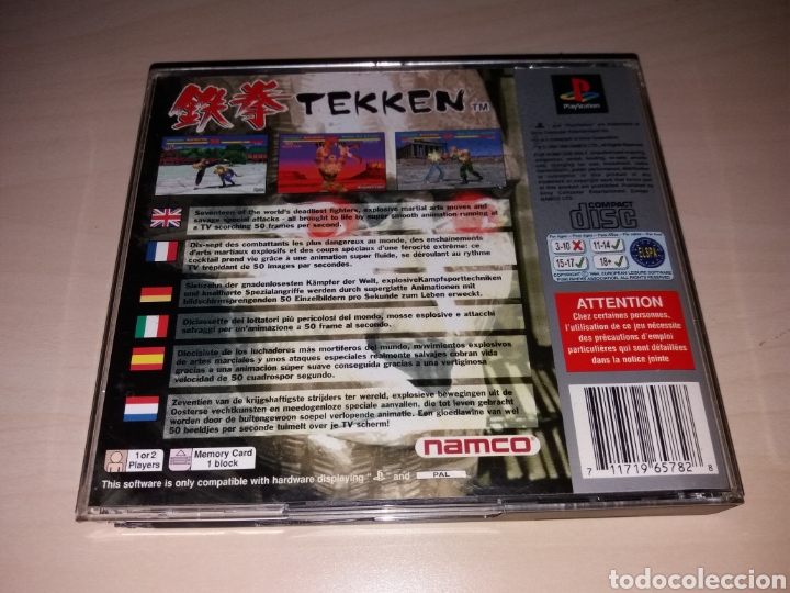 Videojuegos y consolas: TEKKEN - PLAY STATION 1 - Foto 2