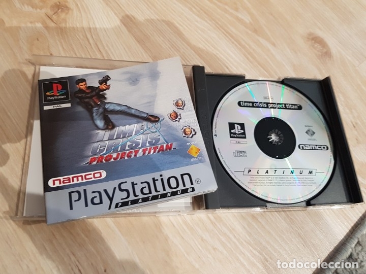 Videojuegos y consolas: PS1 PSX PLAY STATION TIME CRISIS PROJECT TITAN  PAL VERSION ESPA&Ntilde;OLA - Foto 3