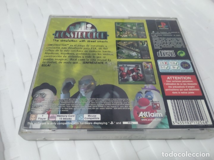 Videojuegos y consolas: JUEGO PARA PLAY 1 PSX CONSTRUCTOR - Foto 3