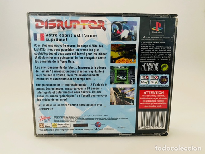Videojuegos y consolas: Disruptor PS1 Big Box - Foto 3