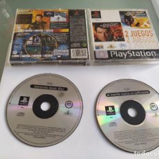 Videojuegos y Consolas: JAMES BOND 007 ( PACK DOBLE) PS1 PLAYSTATION ORIGINAL PAL-ESPAÑA SIN MANUAL. Lote 308986468