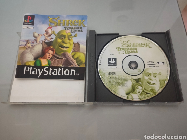Jeu PS1 Shrek Treasure Hunt - Version PAL FR - Complet En Boîte - Bon état