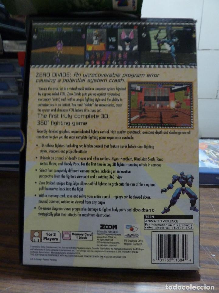 Videojuegos y consolas: ZERO DIVIDE EN CAJA GRANDE PARA PLAYSTATION - Foto 2