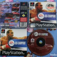 Videojuegos y Consolas: PLAY STATION PS1 PSX BOX CHAMPIONS MUY BUEN ESTADO PAL ALEMANIA. Lote 270346428