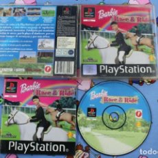 Videojuegos y Consolas: PLAY STATION PS1 PSX BARBIE RACE & RIDE BUEN ESTADO PAL ESPAÑA. Lote 401522254