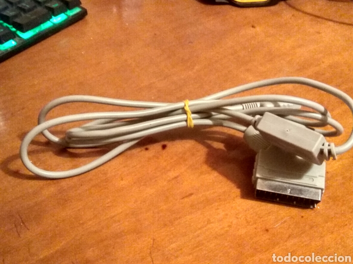 CABLE DE VIDEO EUROCONECTOR PARA SONY PLAYSTATION PS1 PSX - PLAY STATION GRIS