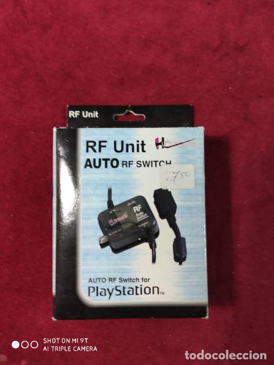 Videojuegos y consolas: auto rf switch para playstation - Foto 1